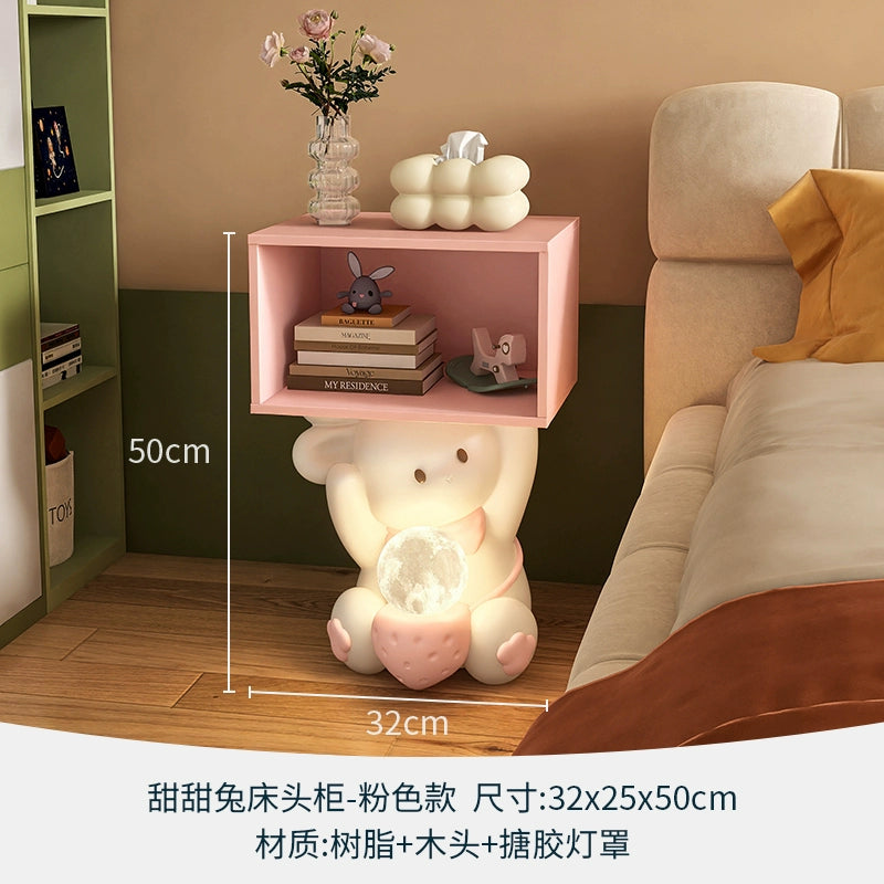 Cute rabbit  bedside table (Shipping not included)