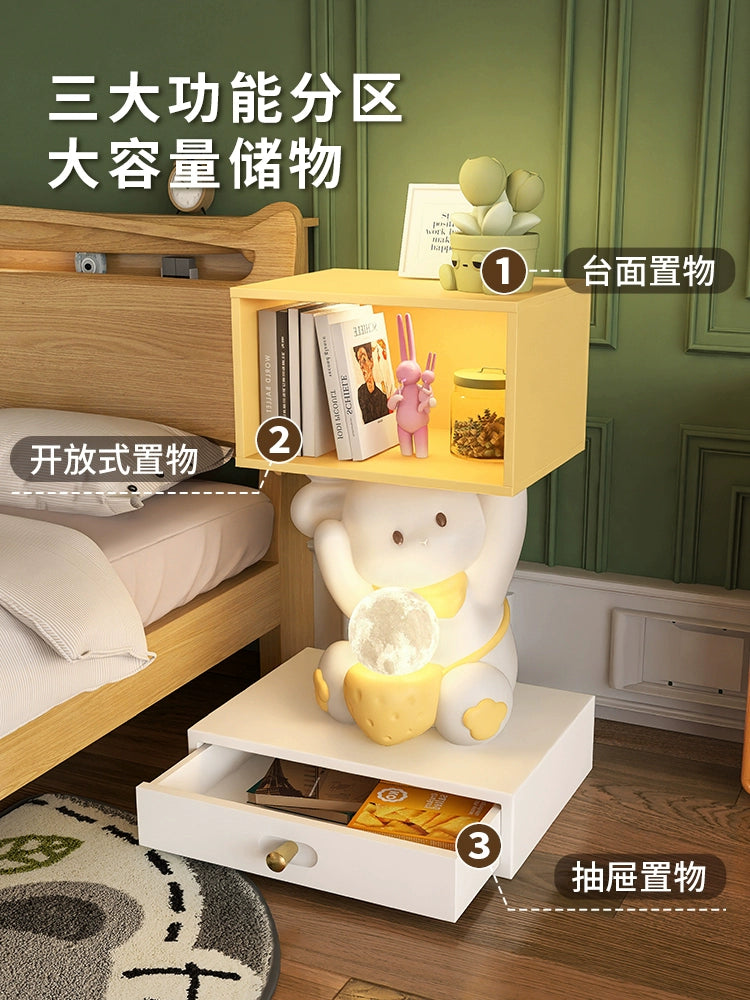 Cute rabbit  bedside table (Shipping not included)