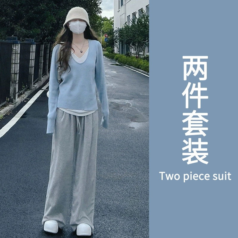 Korean drama outfits, two-piece set for women (Shipping not included)